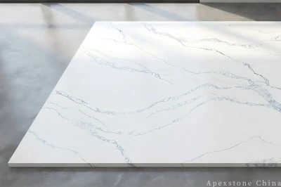 Calacatta Glacier White White Quartz Plošče